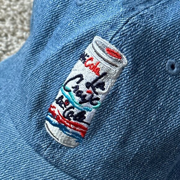 rare lacroix cola embroidered denim hat 🤍 - Picture 5 of 13